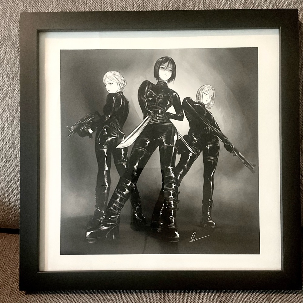 Omarvin Framed “POV” Art Print